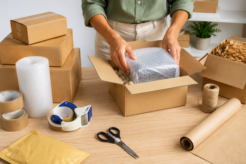“how to package products for shipping”