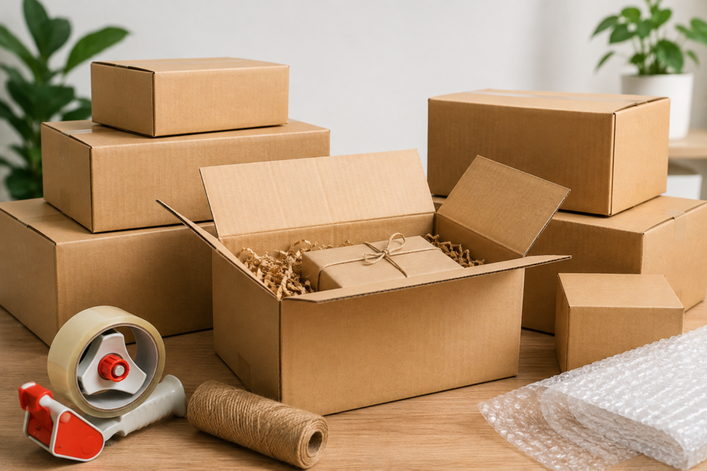 Corrugated Boxes for E-Commerce Shipping
