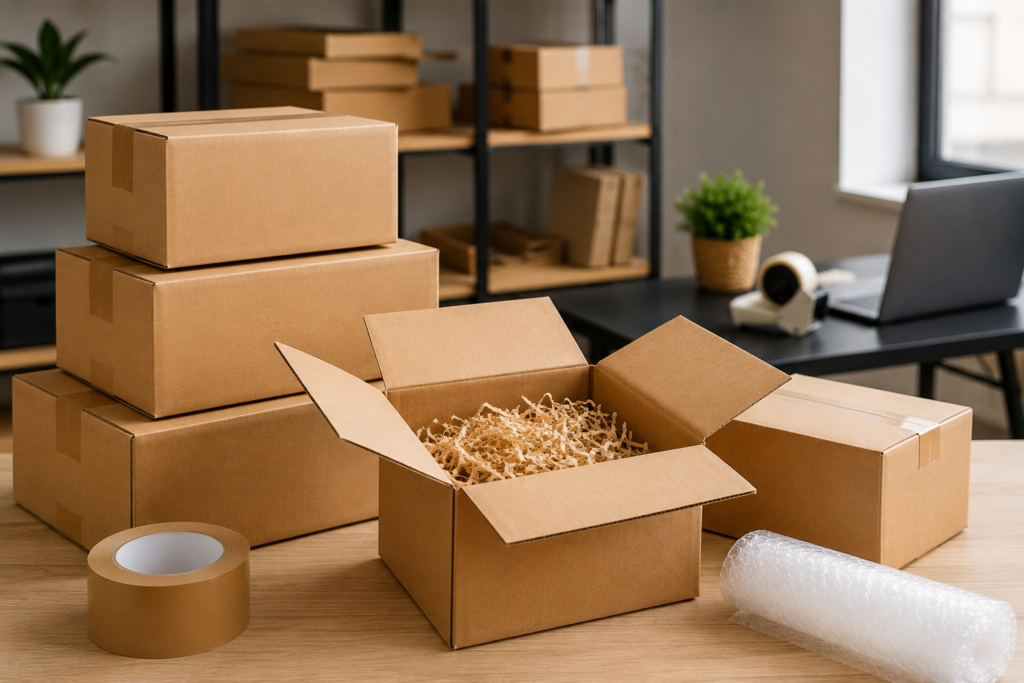 shipping boxes for small businesses