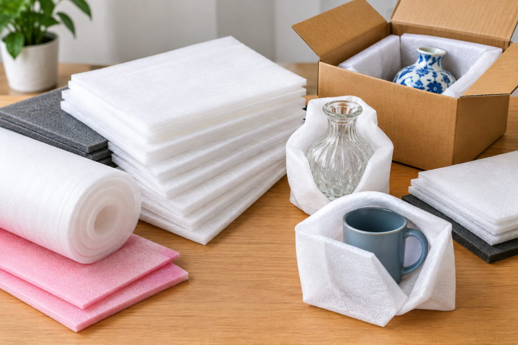 foam packing sheets for fragile products